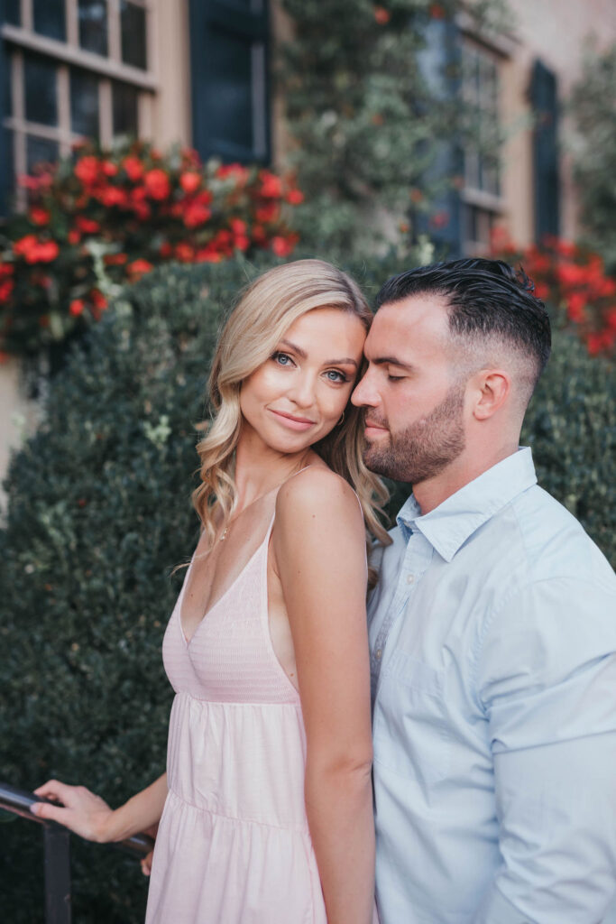 Conestoga House and Gardens Engagemnent Photo Session by Lauren E. Bliss Photography
