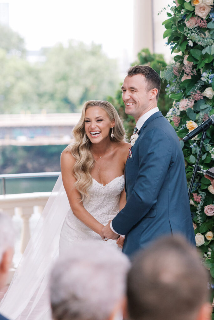 | Philadelphia Wedding at Waterworks Cescaphe by Lauren Bliss Photography