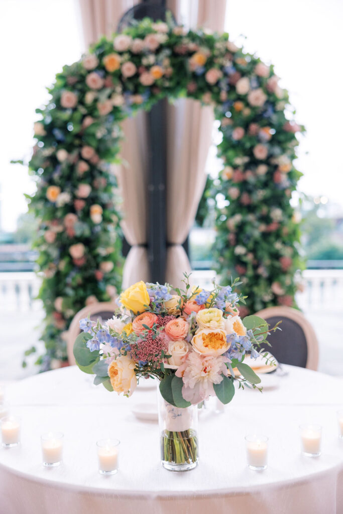 | Philadelphia Wedding at Waterworks Cescaphe by Lauren Bliss Photography